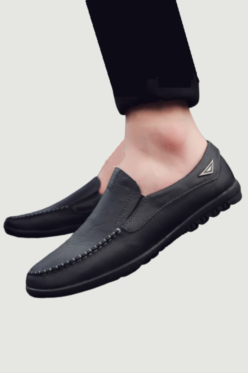 Echtes Leder Lässige Luxus-halbschuhe Für Herren Italienische Halbschuhe Mokassins Atmungsaktive Slipper Für Bootsschuhe