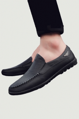 Echtes Leder Lässige Luxus-halbschuhe Für Herren Italienische Halbschuhe Mokassins Atmungsaktive Slipper Für Bootsschuhe