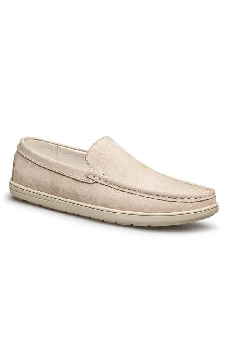 Lässige Frühlingsschuhe Für Herren Slipper Aus Echtem Leder Bequeme Handgefertigte Designerschuhe