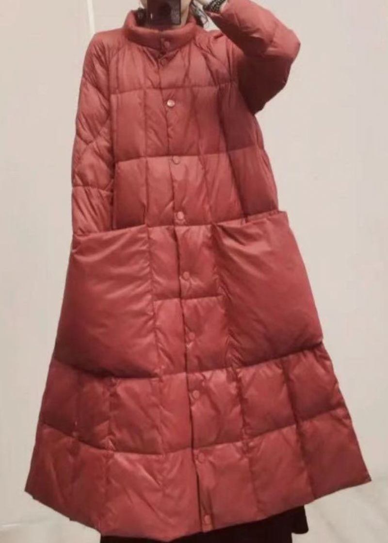 Grüne Warme Entendaunenjacke Mit Stehkragen Und Taschen Für Damen Von Canada Goose Für Den Winter - Damen-Daunenjacken