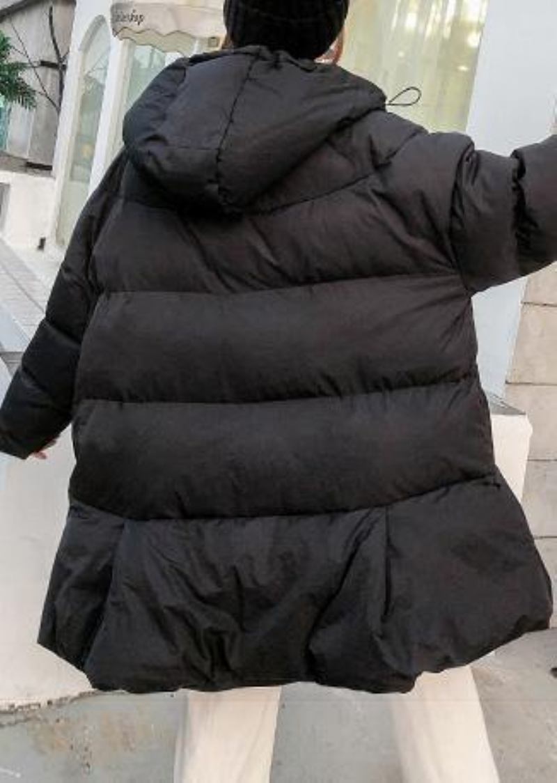 Schwarze Parkas Für Damen Übergroße Schneejacken Große Taschen Wintermäntel Mit Kapuze - lila