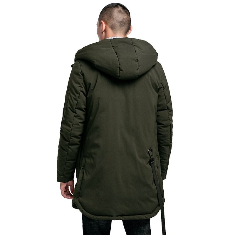 Winterjacke Für Herren Baumwolle Herrenparka Winterjacken Und -mäntel - 364 Schwarz