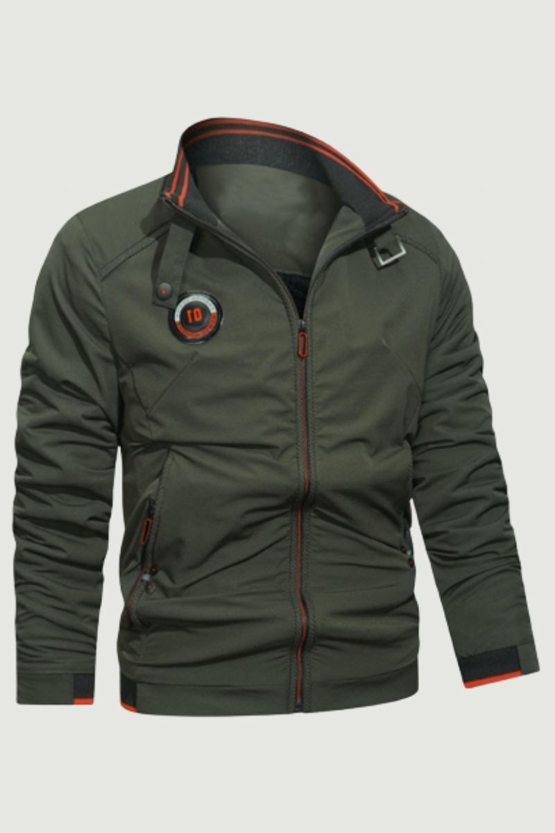 Bomberjacke Für Herren Freizeit-windjacke Herrenjacken Frühling Herbst Oberbekleidung Slim Fit Militärmantel