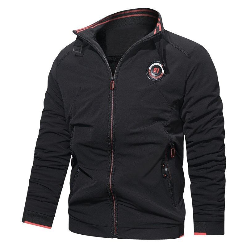 Bomberjacke Für Herren Freizeit-windjacke Herrenjacken Frühling Herbst Oberbekleidung Slim Fit Militärmantel - Grün