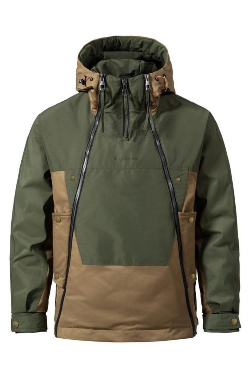 Daunenjacke Für Herren Winter-pufferjacke Farbblock-patchwork-mäntel Winter-cargo-daunenmantel Campingjacken