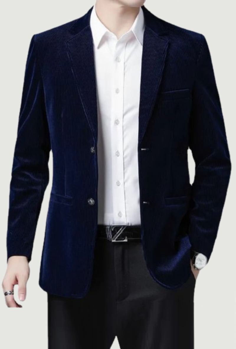 Freizeit-anzugjacken Blazer Für Herren Hochzeit Slim Fit Oberbekleidung Eleganter Mantel