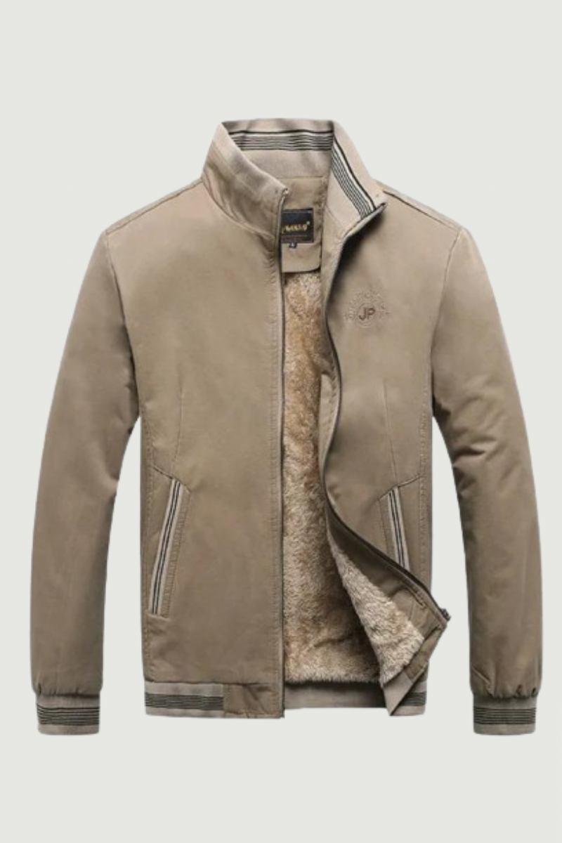 Herbstjacken Für Herren Lässig Vintage Warme Mäntel Fleece-winterjacke Für