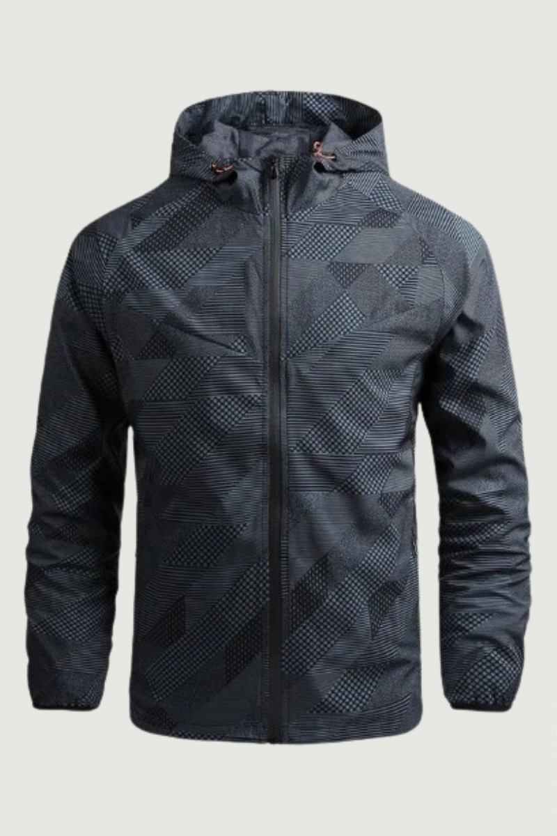 Herren Frühling Herbst Jacke Dünn Lässig Schnelltrocknend Windjacke Outdoor Sportjacke