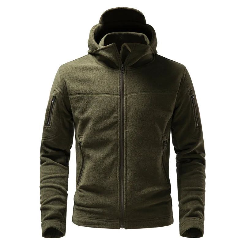 Herren Militär-outdoorjacken Army-kampfjacke Bomberjacke Mit Kapuze Für Stylische Herrenjacke - Armeegrün