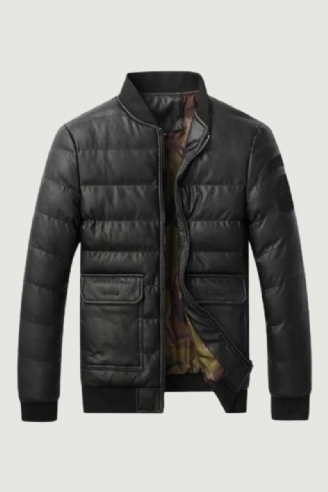 Herren-wollmantel Herbst- Und Winter-windjacke Mittellanger Mantel Längerer