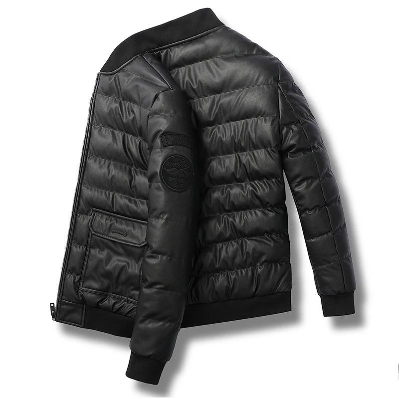 Herren-wollmantel Herbst- Und Winter-windjacke Mittellanger Mantel Längerer - Schwarz