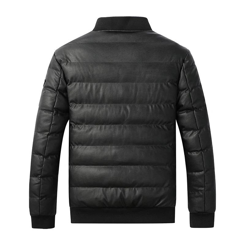 Herren-wollmantel Herbst- Und Winter-windjacke Mittellanger Mantel Längerer - Schwarz