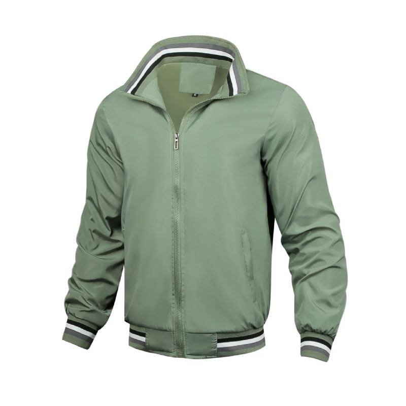 Herrenjacke Freizeitjacke Outdoor-sportjacke Frühling Und Herbst Militär-motorradjacke Für Herren - Weiß