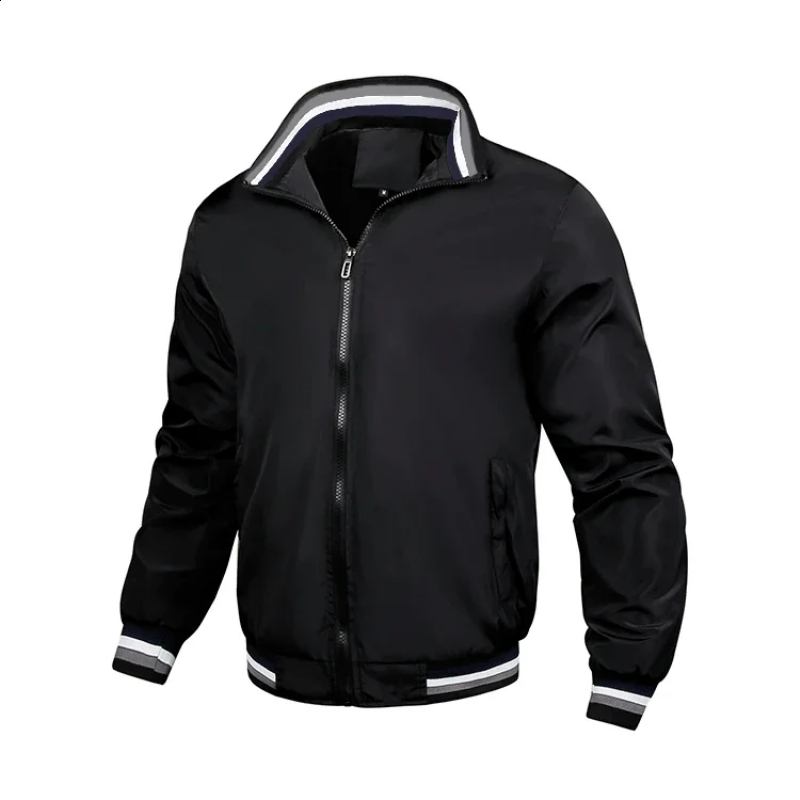 Herrenjacke Freizeitjacke Outdoor-sportjacke Frühling Und Herbst Militär-motorradjacke Für Herren - Weiß