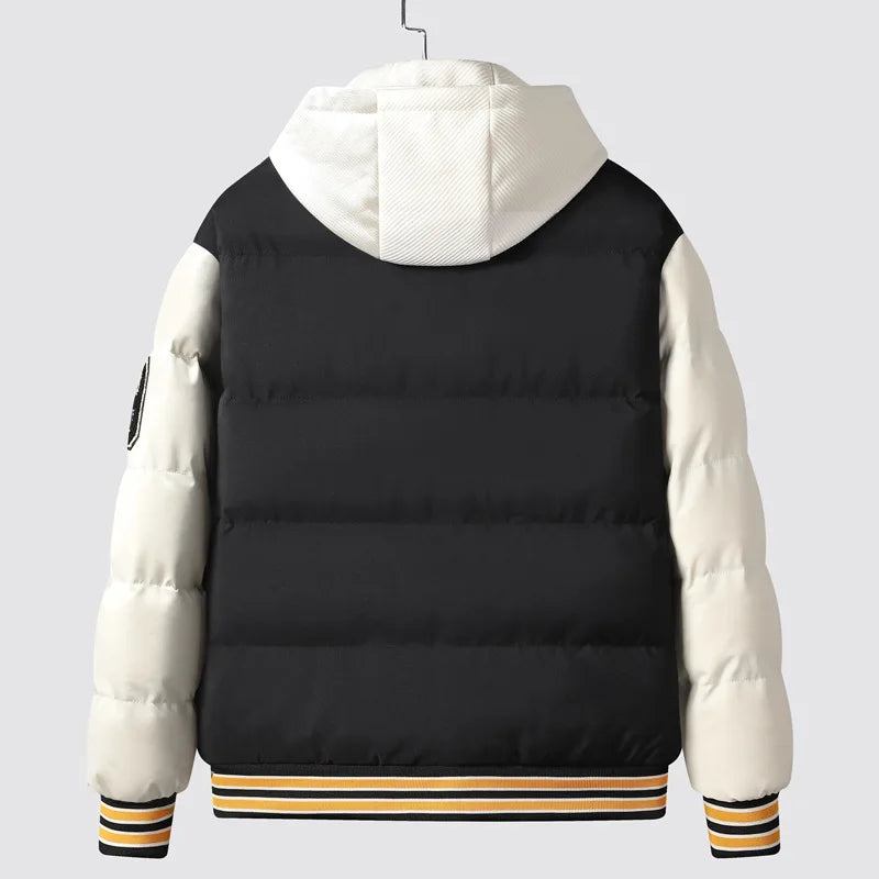 Herrenjacke Windjacke Herbst Hip Hop Mehrere Taschen Taktische Mäntel Lockere Cargo-jacken - schwarz