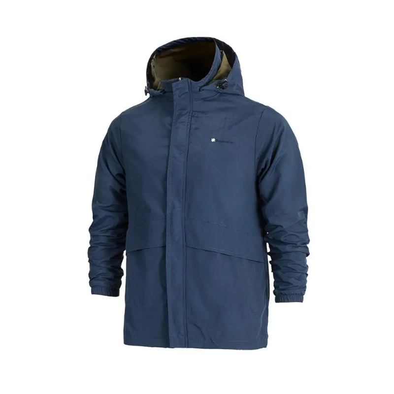 Wasserdichte Dünne Herrenjacke Für Frühling Und Sommer Winddicht Outdoor Wandern Camping Angeln Jacke Windjacke Sport Kapuzenjacke Für Herren - Blau