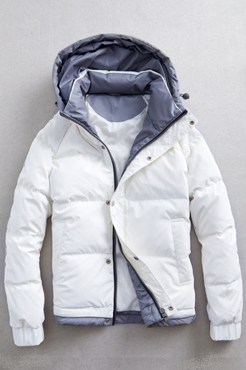 Winter Neue Übergroße Entendaunenmäntel Für Herren Warme Cargojacken Puffer Outdoor-bekleidung