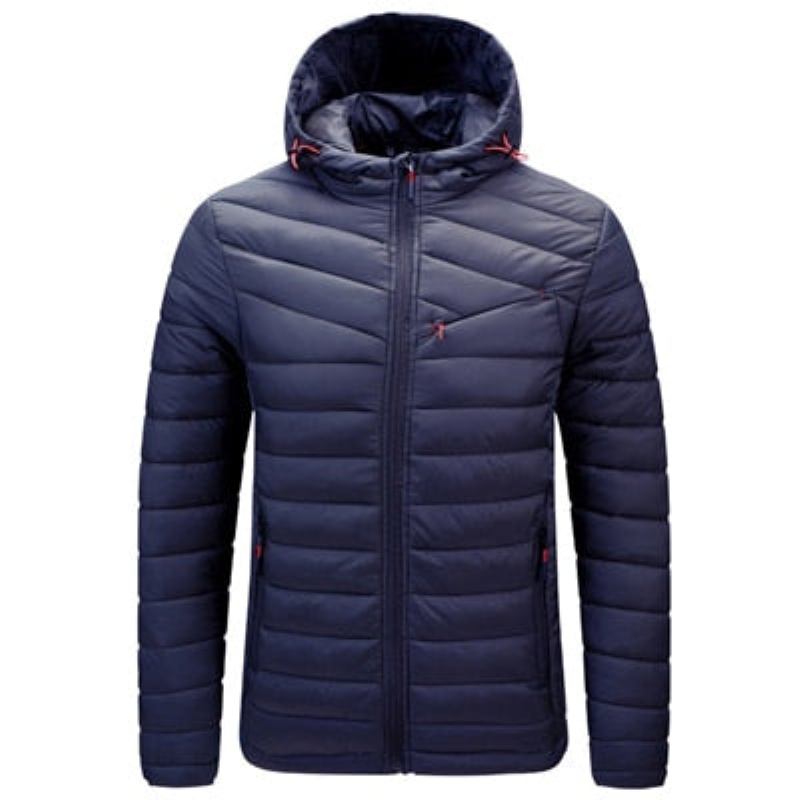 Winterjacke Für Herren Ultraleichte Warme Daunenjacke Parkas Mäntel Lässige Oberbekleidung Thermo-kapuzenjacken Für - Gelb