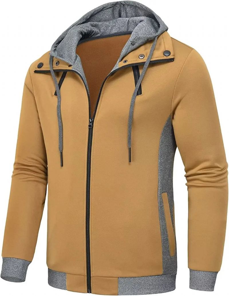 Wolljacke Für Herren Langer Wollmantel Revers Zweireihig Warmer Blazer Winter Business Oberbekleidung Mantel - Schwarz-Zwei Reißverschlüsse