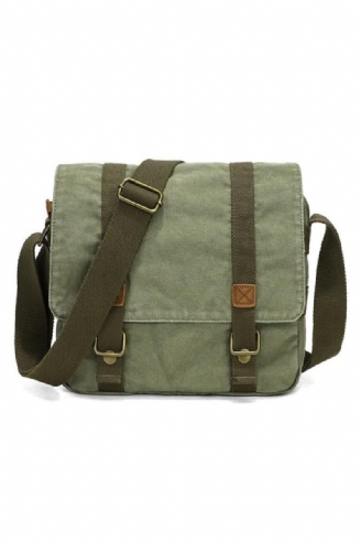 Canvas-tasche Retro-umhängetasche Aus Canvas Trendige Lässige Umhängetasche Für Herren