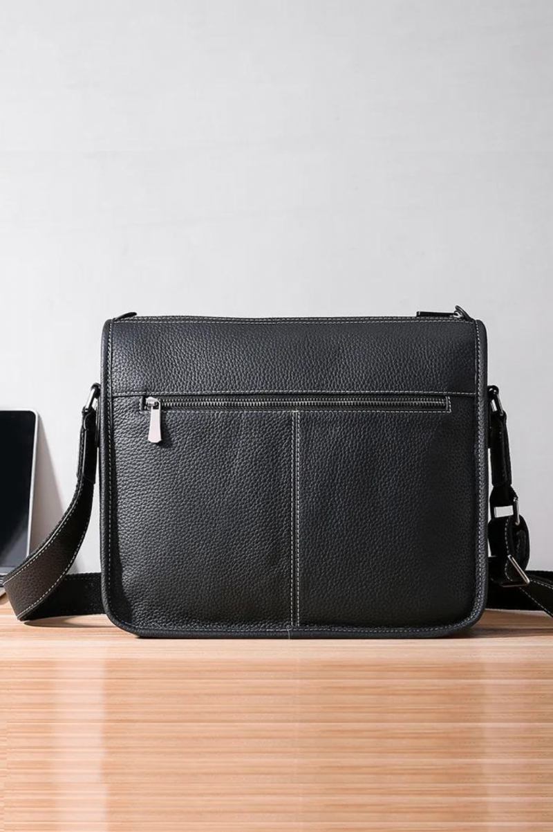 Herren Echtleder Messenger Bags Business Umhängetaschen Ledertaschen