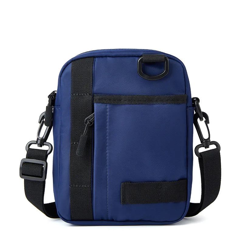 Herrentasche One Shoulder Mini Handtasche Oxford Tuch Kleine Leichte Herren Messenger Bag - Blau