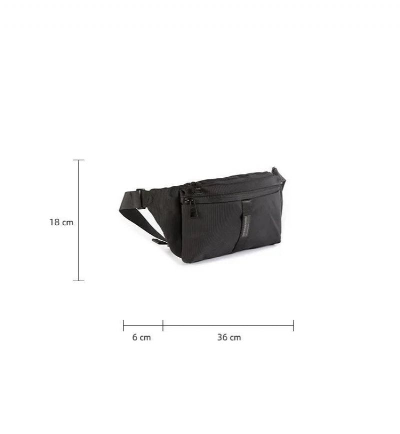 Reise Brusttaschen Für Männer Lässige Outdoor Schultertasche Herren Pendler Hüfttasche - Grün