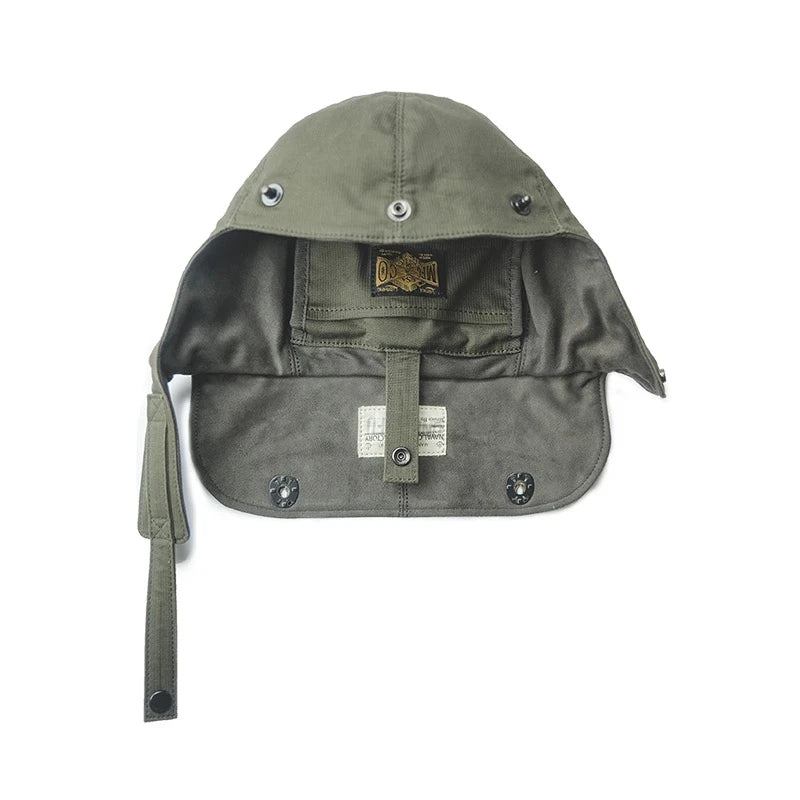 Retro Deck Herrentaschen Militär Canvas Messenger Crossbody Brust Hüfttasche Hüte Schultergurt Tasche - Grün