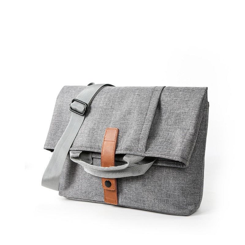 Umhängetaschen Für Herren Canvas-messenger-taschen Vintage Wasserdichte Taschen - Schwarz