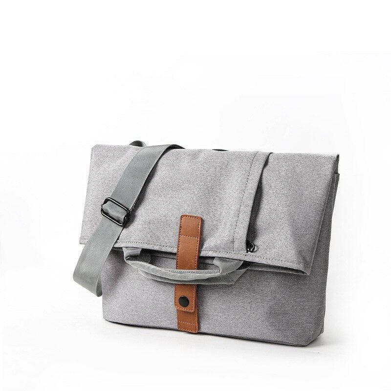 Umhängetaschen Für Herren Canvas-messenger-taschen Vintage Wasserdichte Taschen - Schwarz