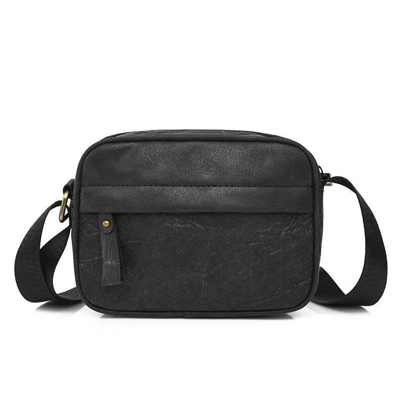 Unisex-umhängetasche Aus Umweltfreundlichen Materialien Handtasche Multifunktional Einzelne Schulter - Schwarz