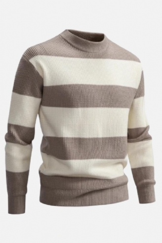 Herbst-winter Herren-strickpullover Lockere Lässige Pullover Für Herren Einfacher Einfarbiger Paarpullover