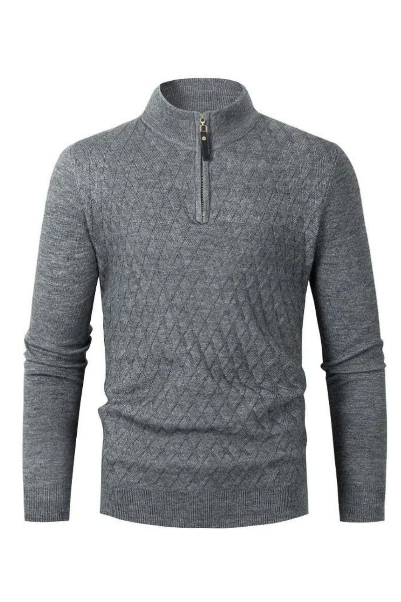 Kaschmir Herren Herbst/winter Jacquard-strickpullover