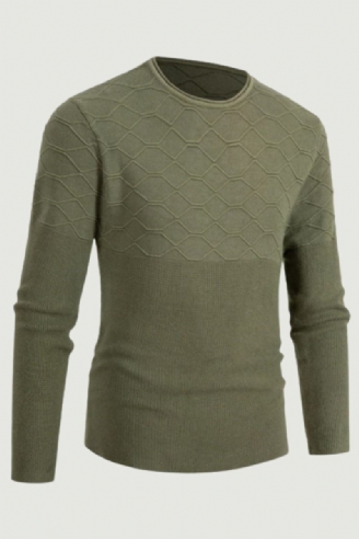 Neuer Herbstpullover Für Männer Weicher Pullover Herren Mit Rundhalsausschnitt Knopfpullover Warme Slim Fit Herrenbekleidung