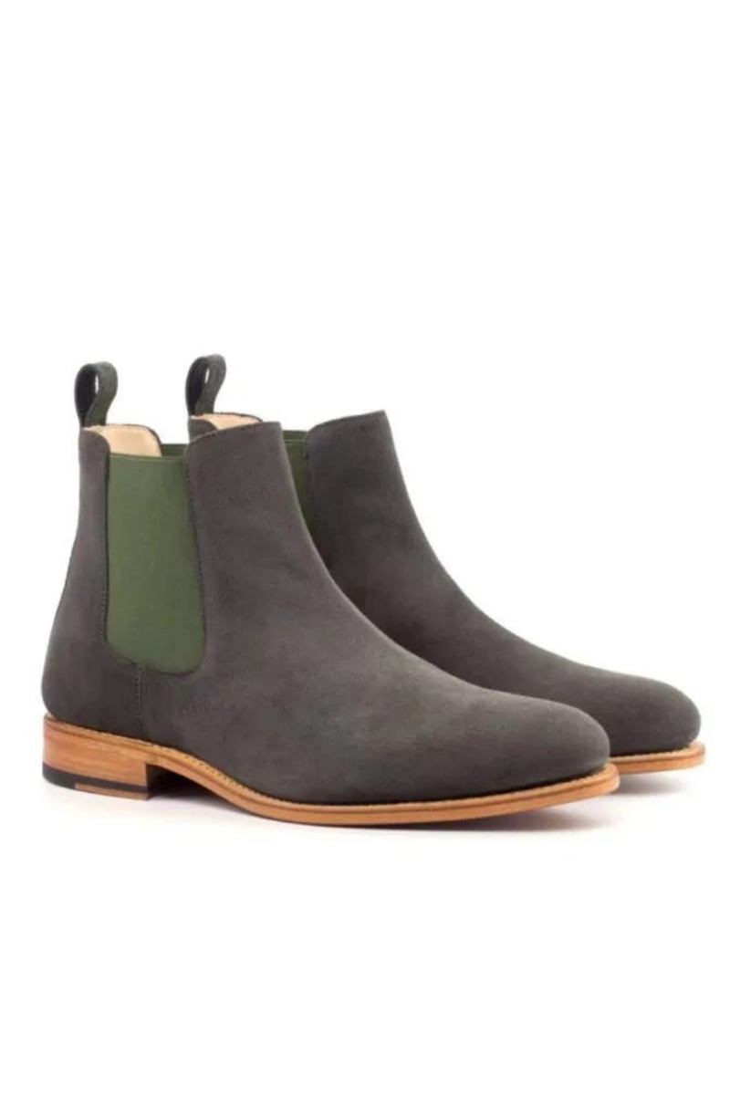 Chelsea-winterstiefel Für Herren Designer-schuhe Aus Samt Formelle Geschäftsschuhe Für