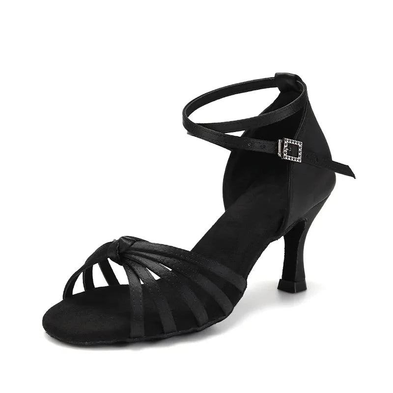 Damenschuhe Ballsaal Wettkampfschuhe Elegante Sandalen - 75 cm Schwarz 