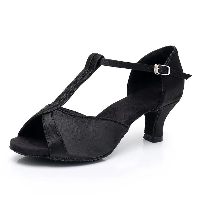 Damenschuhe Mädchenschuhe Damensandalen - 5 cm Schwarz 