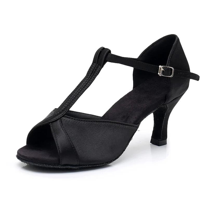 Damenschuhe Mädchenschuhe Damensandalen - 5 cm Schwarz 