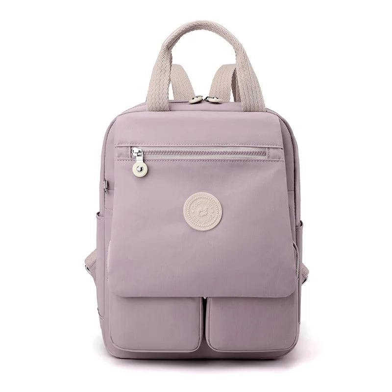 Designer-rucksack Für Damen Outdoor-reiserucksack College-studententaschen Für Mädchen - Schwarz