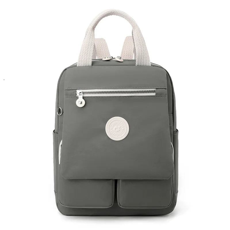 Designer-rucksack Für Damen Outdoor-reiserucksack College-studententaschen Für Mädchen - Schwarz