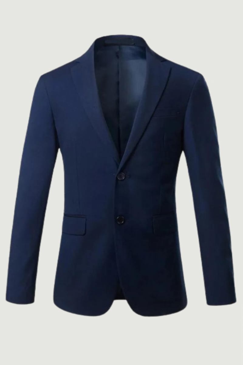 Herren Smart Casual Blazer Formelles Business Bräutigam Hochzeitskleid Show Social Tops Anzugjacke