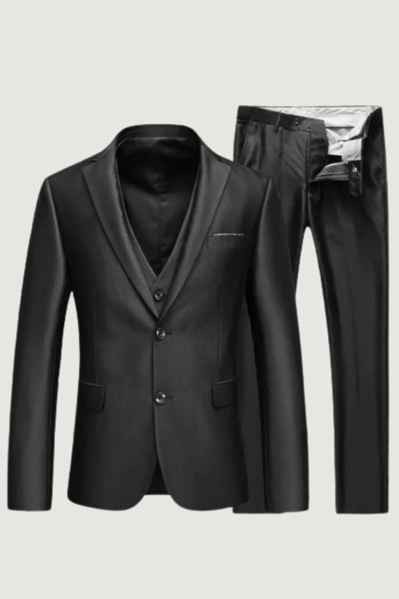 Slim Fit Anzüge Für Männer Mit Revers Business Hochzeit Bräutigam Freizeit Smoking Neueste Mantel- Und Hosendesigns