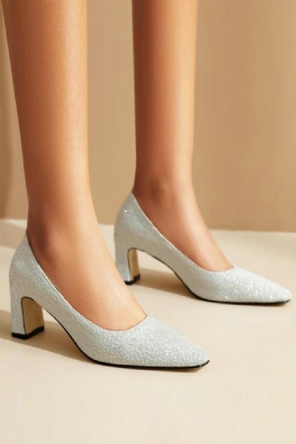 Damen-pumps Mit Mittlerem Absatz Elegante Schuhe