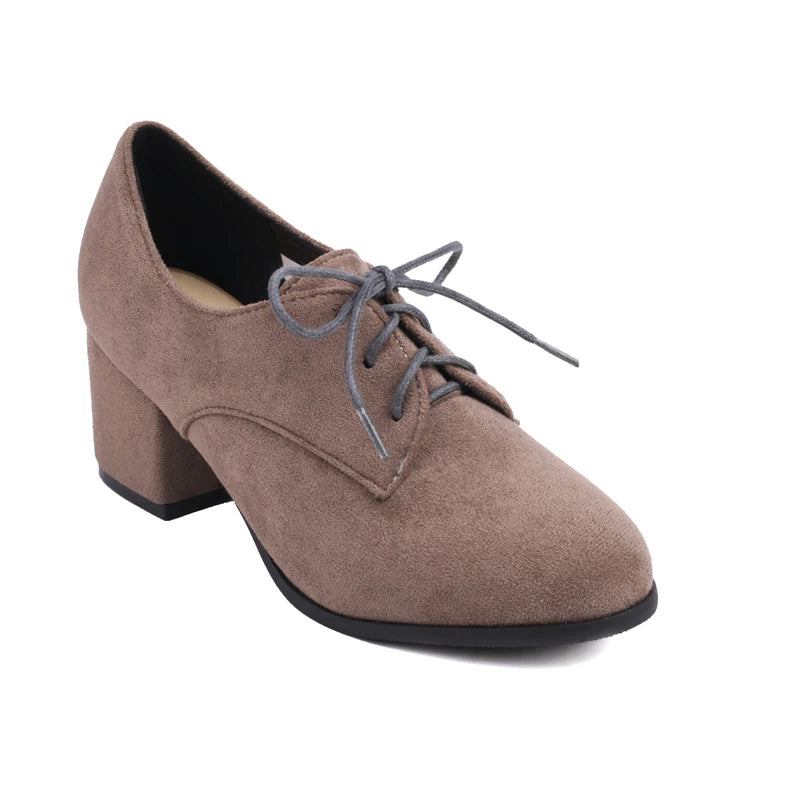 Elegante Damen-loafer Mit Niedrigem Absatz Oxford-partyschuhe Für Damen - schwarz