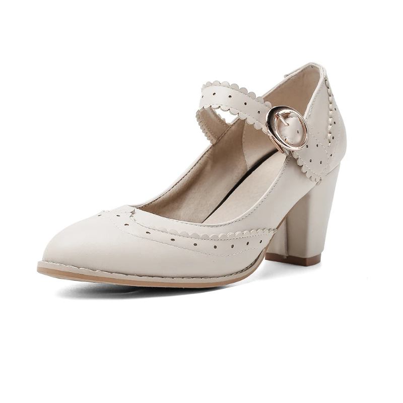 Retro-abendschuhe Für Damen Süß Blau Rosa Vintage Party Hochzeit Pumps Für - Rosa 