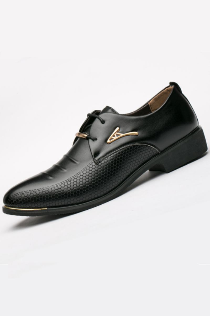 Business Kleid Herrenschuhe Klassische Leder Herren Anzugschuhe Slip On Abendschuh Oxfords