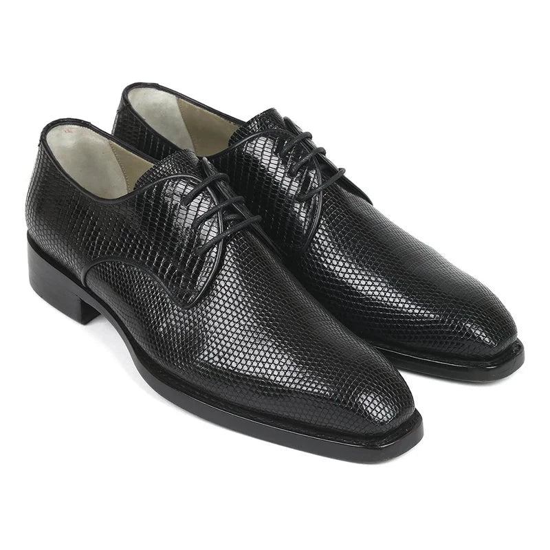 Formelle Büroschuhe Für Herren Schnürschuhe Aus Echtem Leder Business-designerschuhe Für - Schwarz