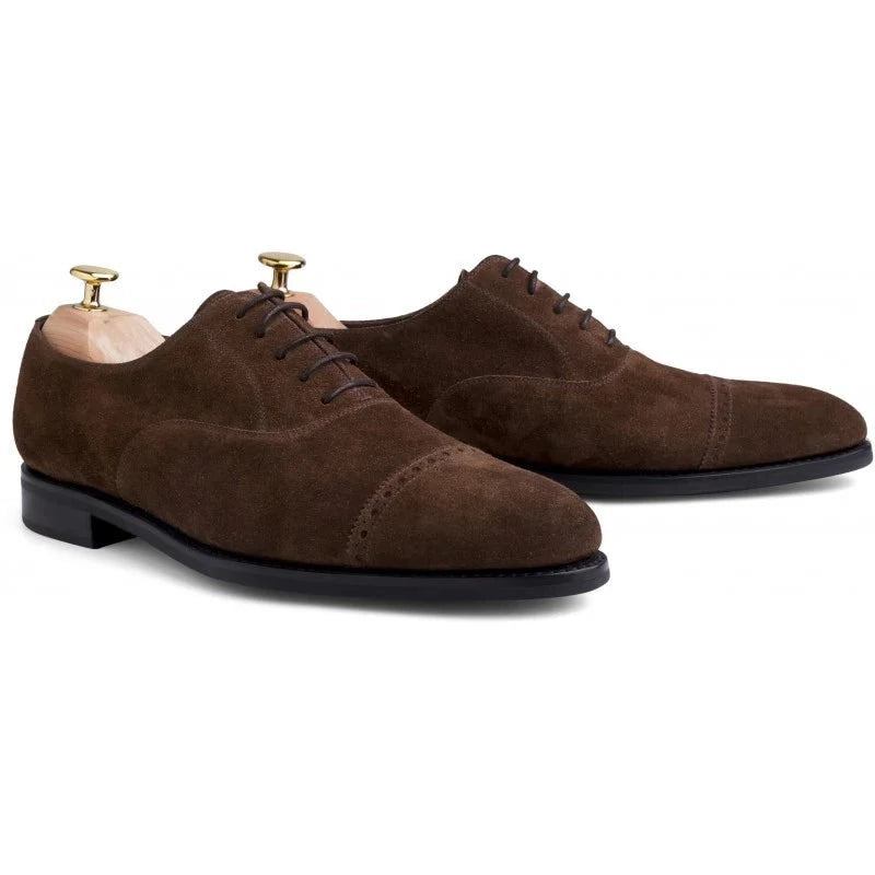 Oxford-designerschuhe Formelle Herrenschuhe Hochzeitsschuhe Im Business-stil Luxuriöse Handgefertigte Lederschuhe Für Herren - Dunkel Braun