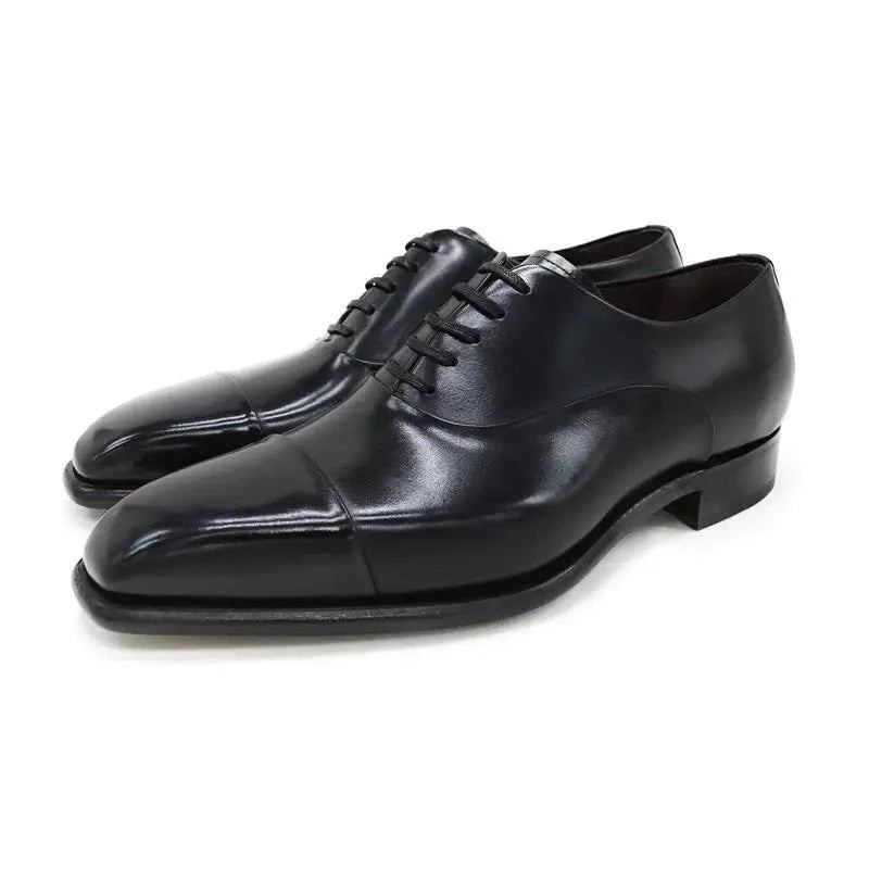 Oxford-formelle Herrenschuhe Schwarze Büroschuhe Originale Hochzeitsschuhe Für Herren Business-designerschuhe Für - Schwarz