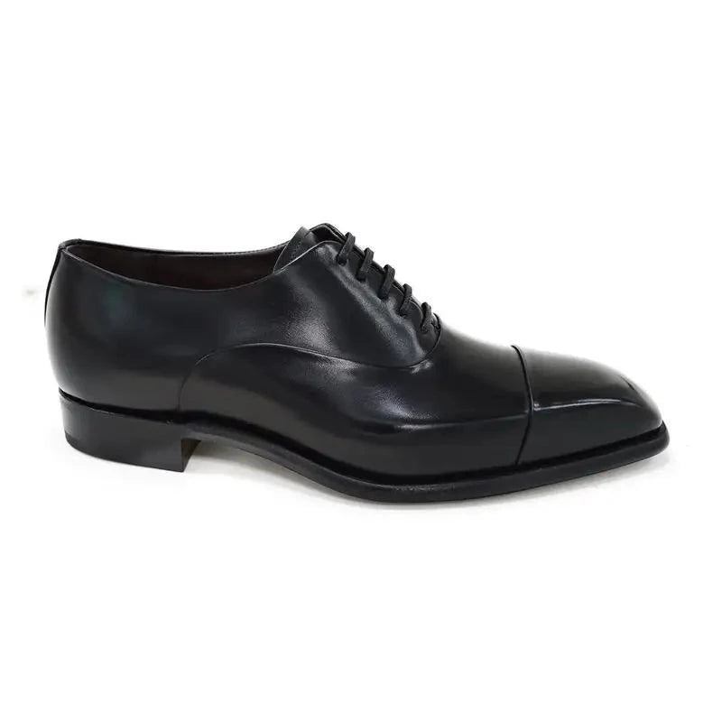 Oxford-formelle Herrenschuhe Schwarze Büroschuhe Originale Hochzeitsschuhe Für Herren Business-designerschuhe Für - Schwarz